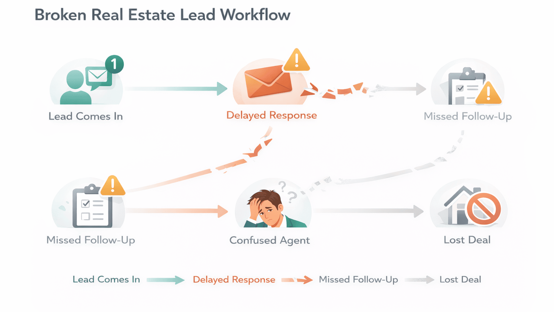 AI-generated real estate content strategy attracting search traffic from buyers