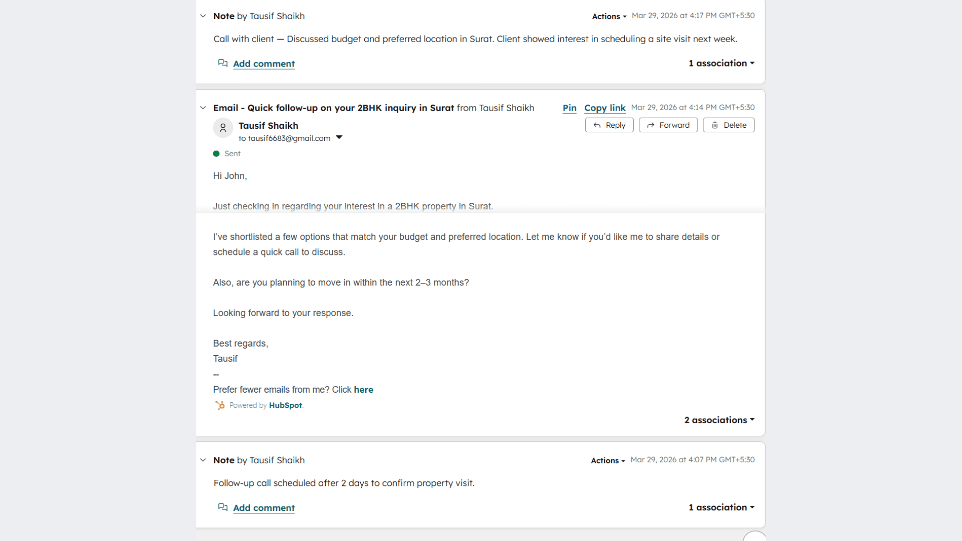 CRM pipeline for real estate lead tracking
