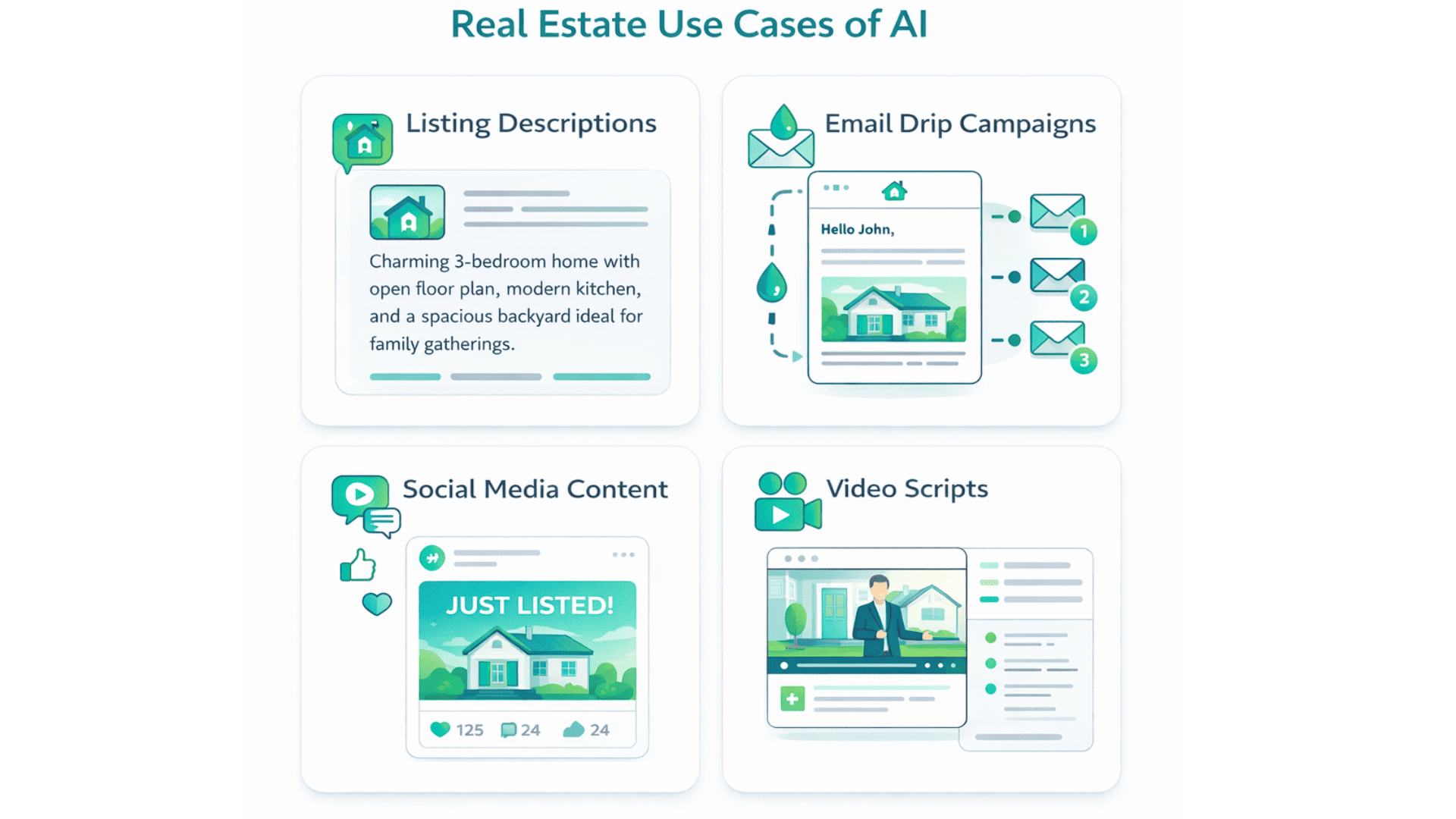 Complete ChatGPT-powered real estate lead generation funnel from traffic to conversion