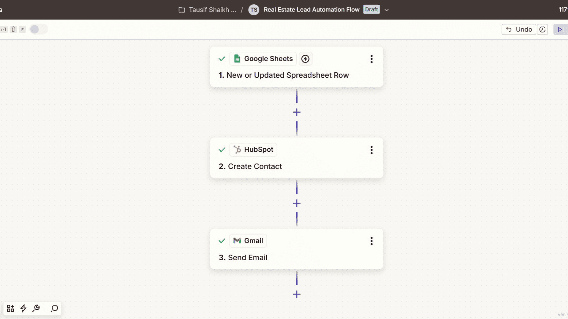 CRM pipeline dashboard for lead management