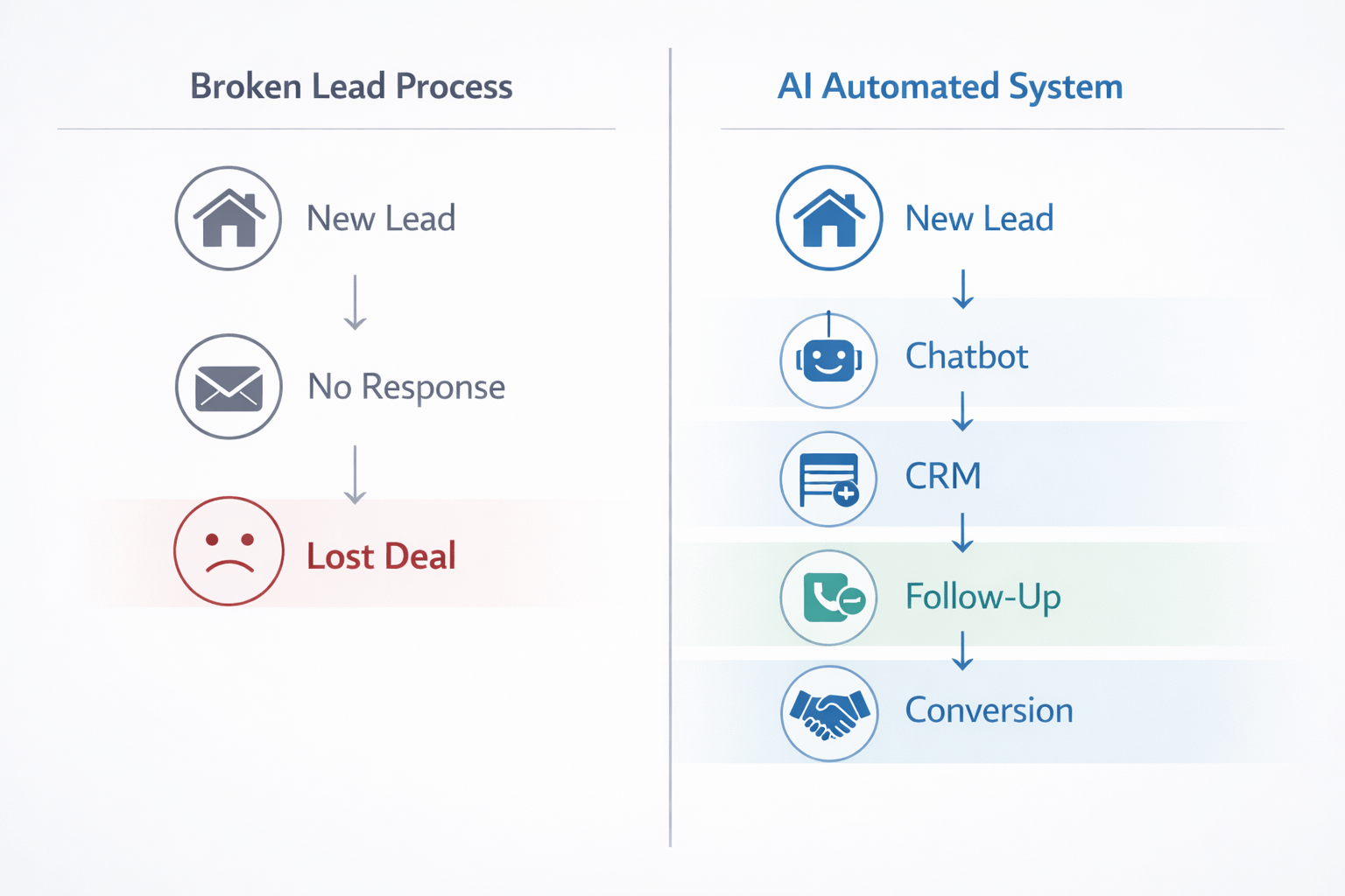 AI tools for real estate lead generation hero illustration