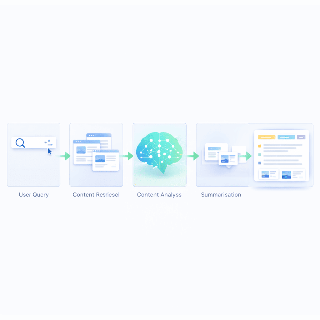 Content eligibility concept showing crawlability, indexing, and source readiness